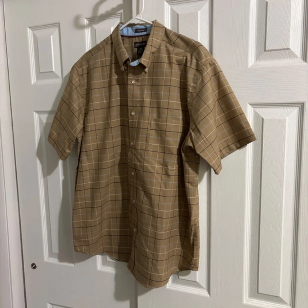 St. John's Bay Short Sleeve Button Down Shirt - Picture 3 of 7